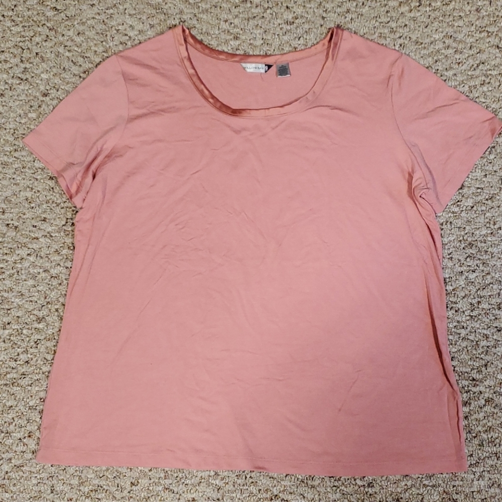 Dressy T With Satin Trim